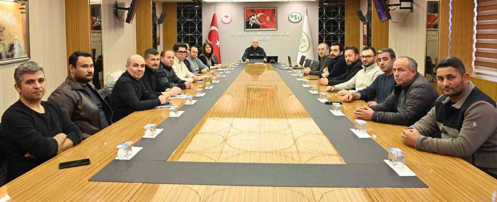 DSİ’nin bölgede yürüttüğü makineli çalışmalar toplantıda ele alındı
