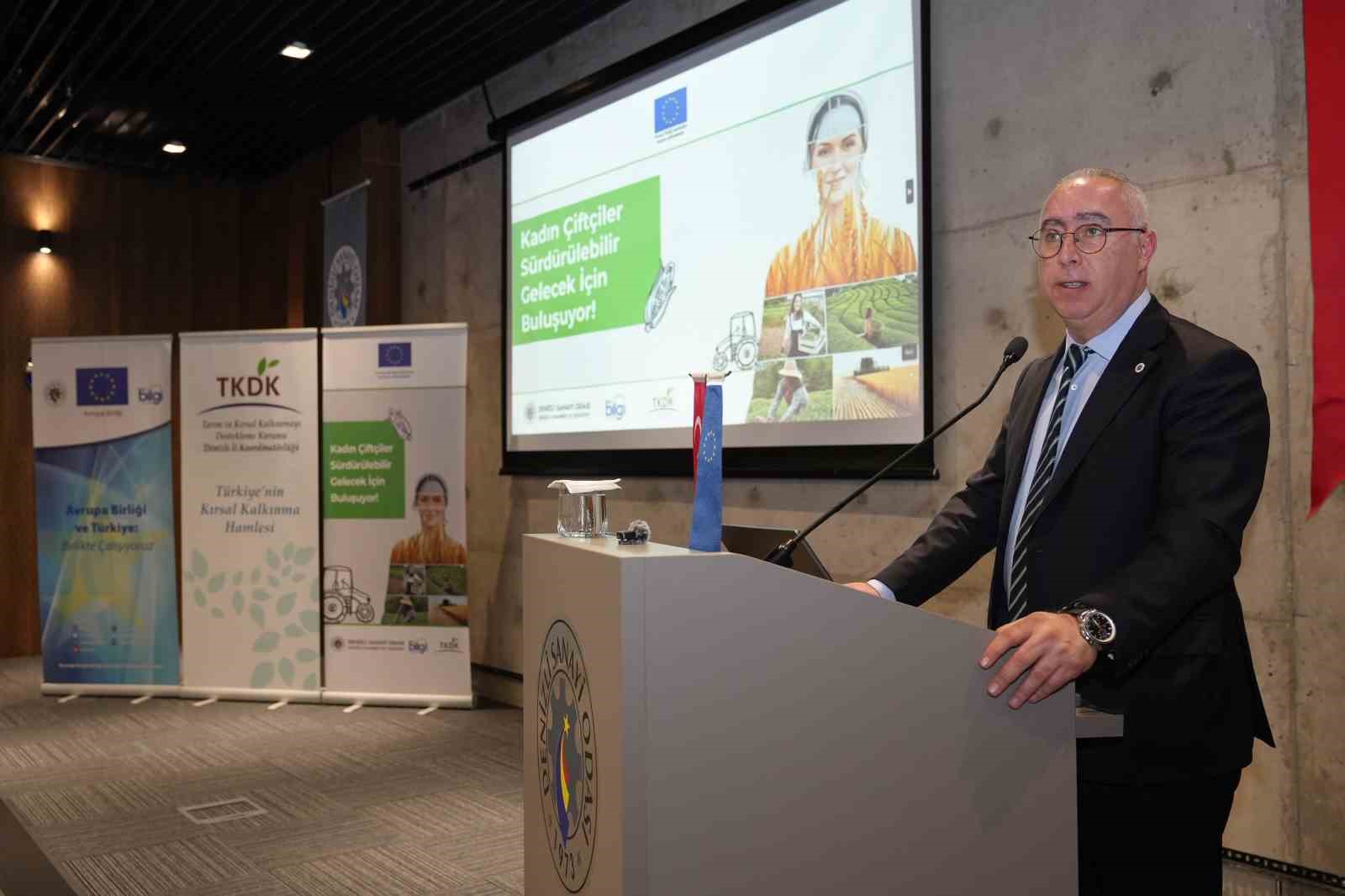 DSO AB Bilgi Merkezi, Dünya Kadınlar Günü’nde kadın çiftçileri bir araya getirdi
