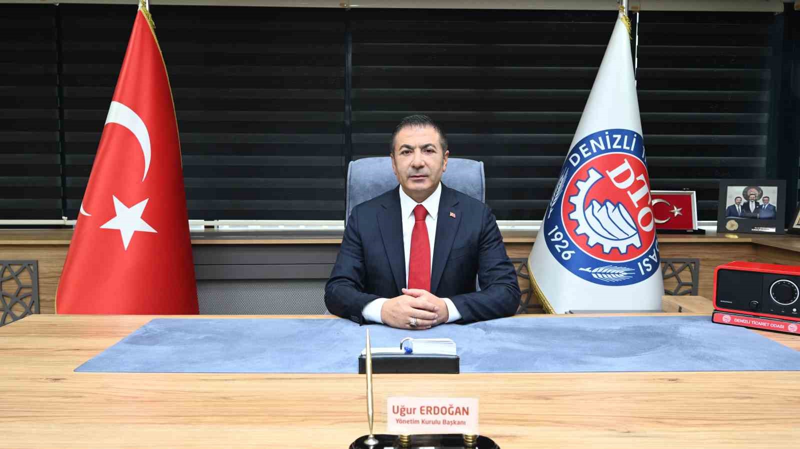 DTO Başkanı Erdoğan; "Üretimin, istikrarın ve ortak aklın yılı olsun"
DTO Başkanı Erdoğan; "Üretimin, istikrarın ve ortak aklın yılı olsun"