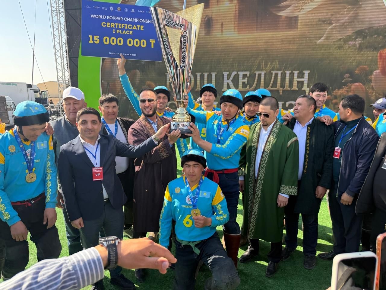 Dünya Kökpar Turnuvası’nı kazanan Kazakistan oldu
