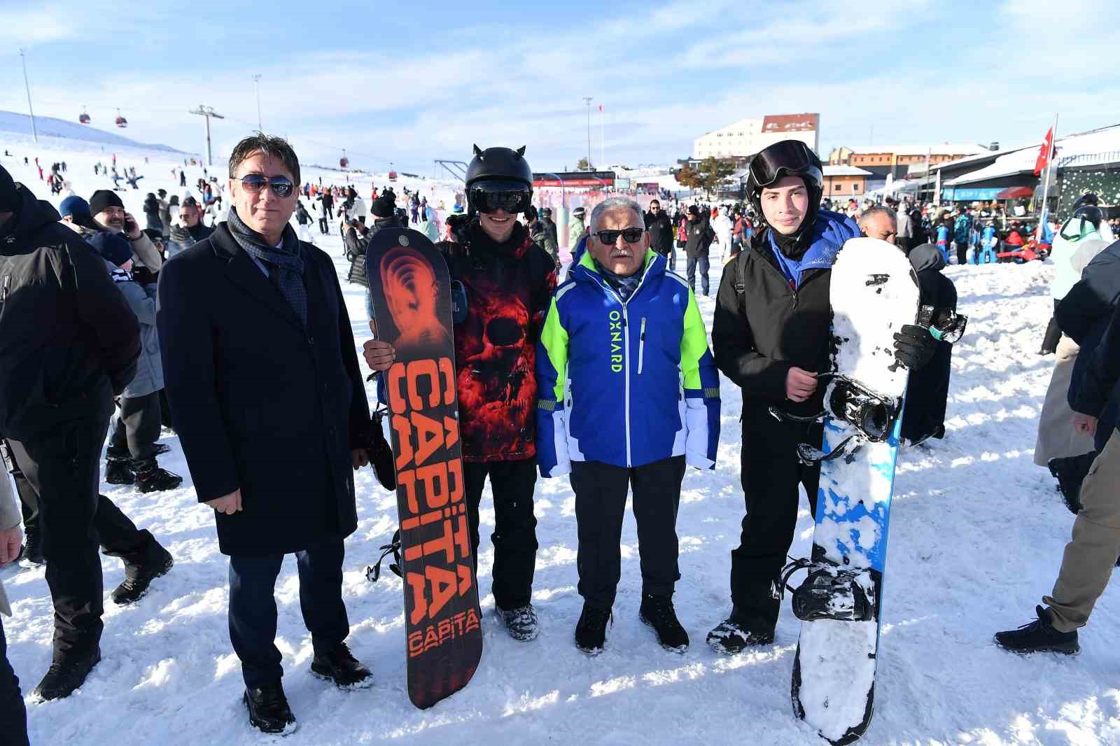 Dünyanın dört bir yanından gelen misafirlerden Erciyes’e övgü
Dünyanın dört bir yanından gelen misafirlerden Erciyes’e övgü
