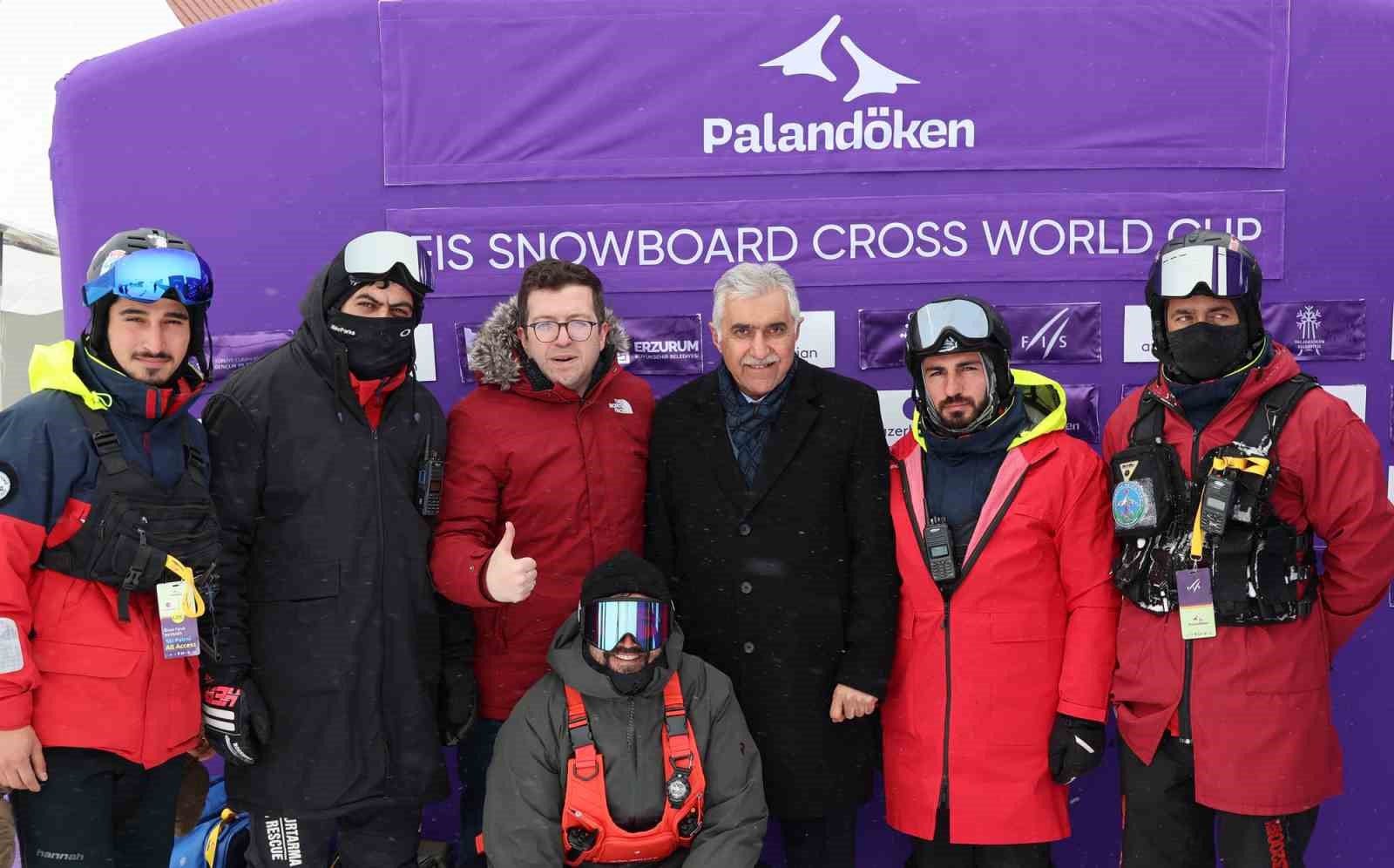 Dünya’nın yıldızları Palandöken’de yarışıyor
