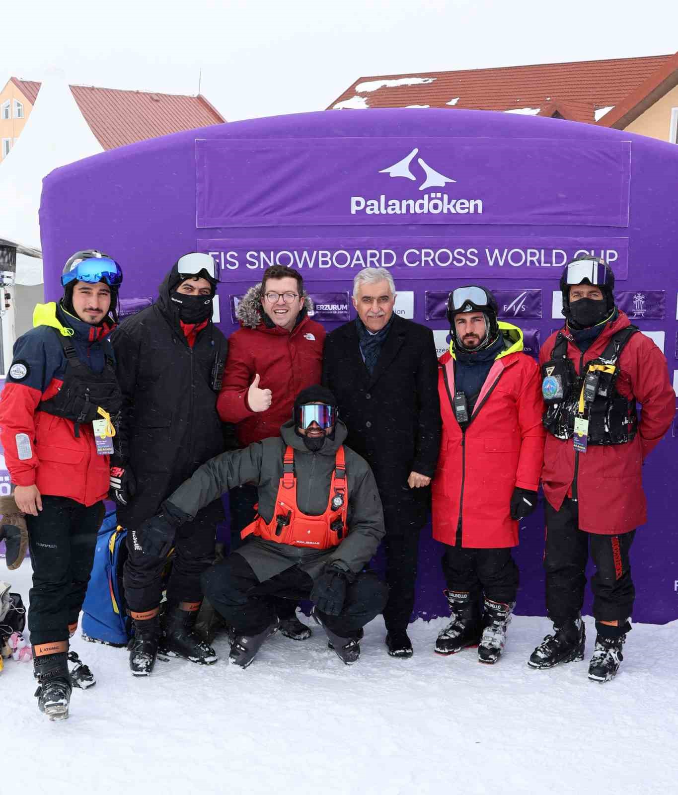 Dünya’nın yıldızları Palandöken’de yarışıyor
