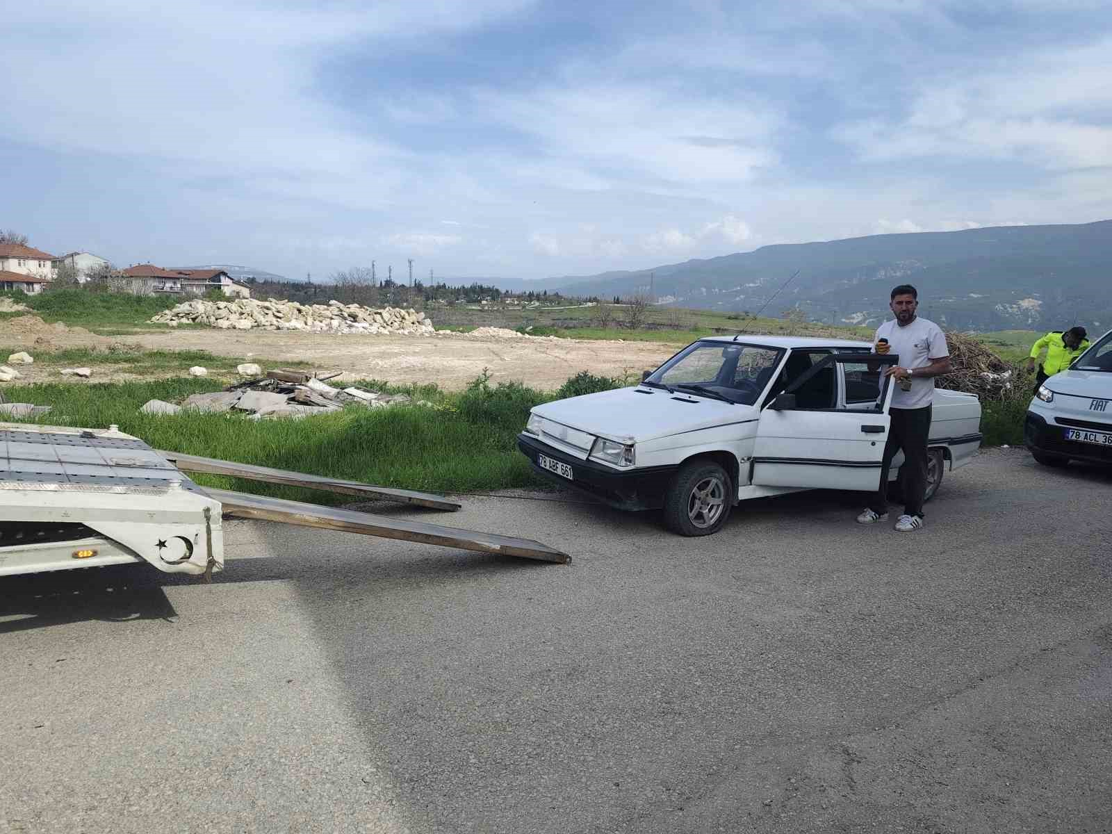 "Dur" ihtarına uymayan sürücü faciaya neden oluyordu
