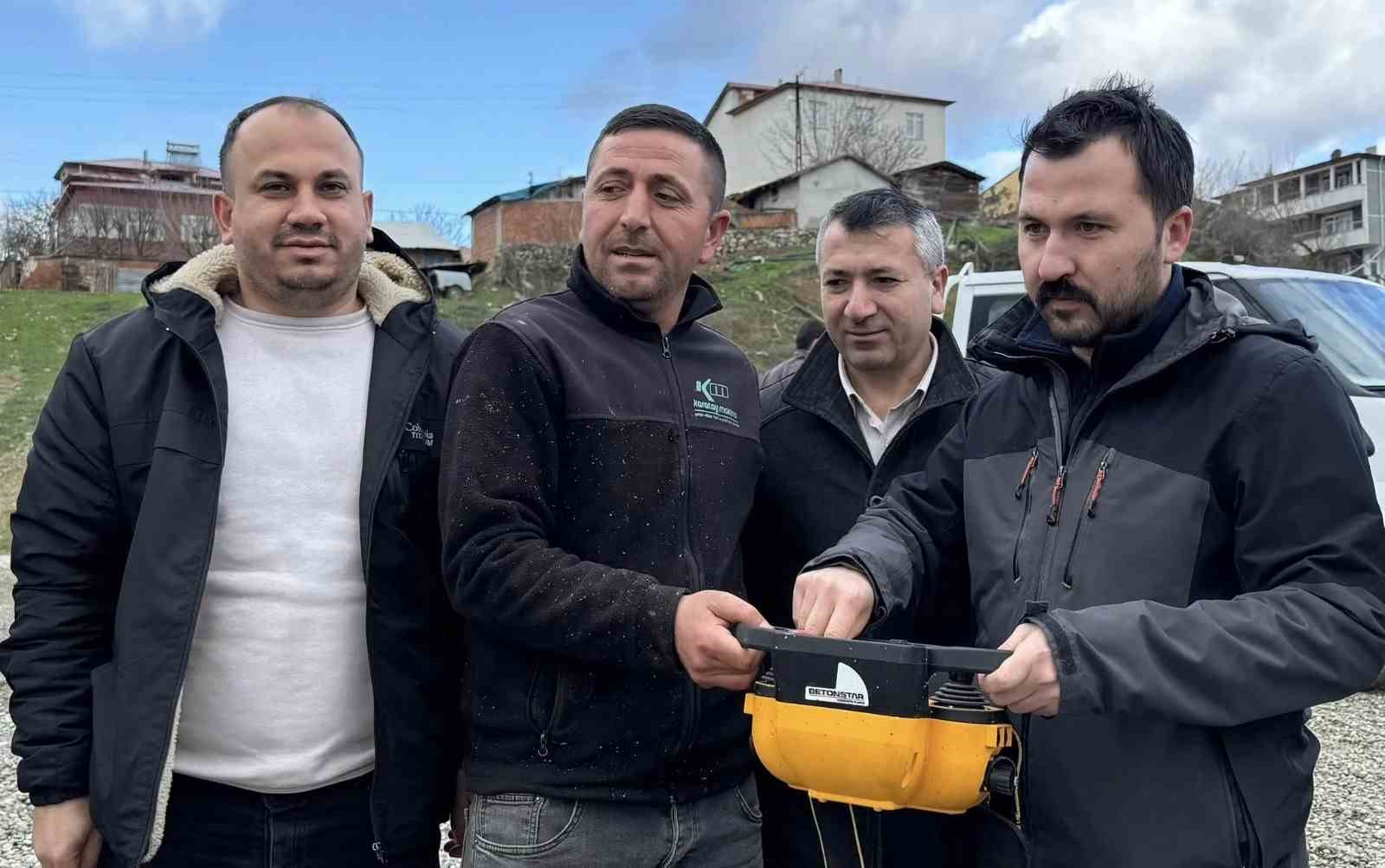 Durağan’da 12 dairelik sosyal konut projesinde ilk adım atıldı
