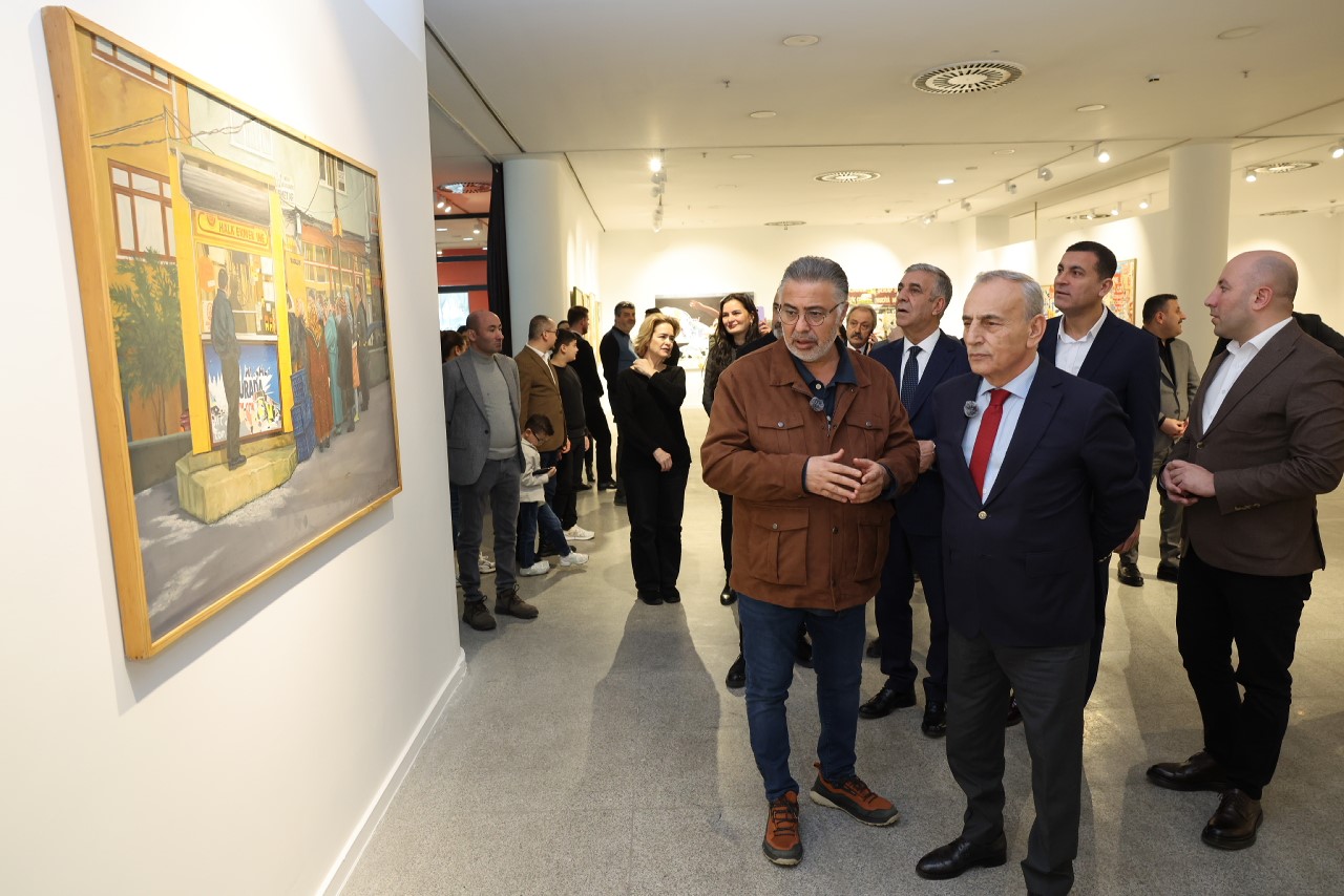 "DUVARLAR" sergisi Küçükçekmece’de sanatseverlerle buluştu
