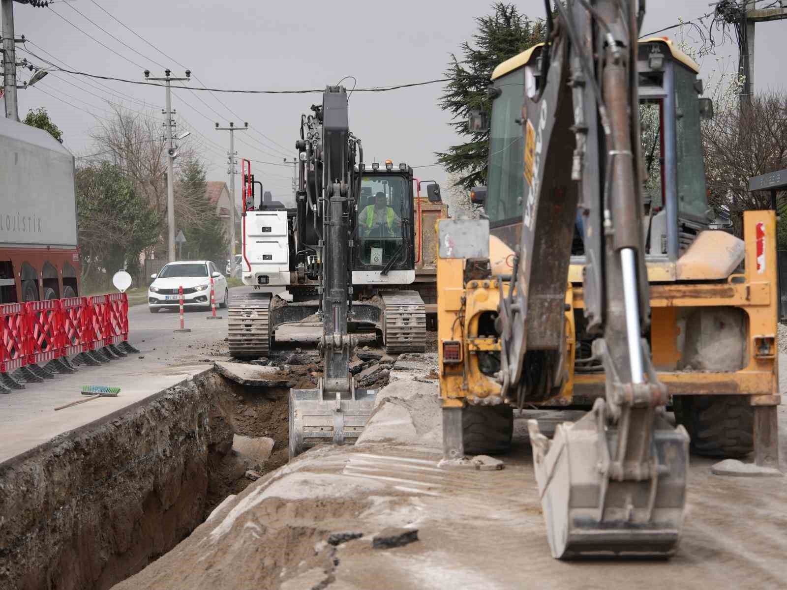Düzce Belediyesi su şebekesini yeniliyor
