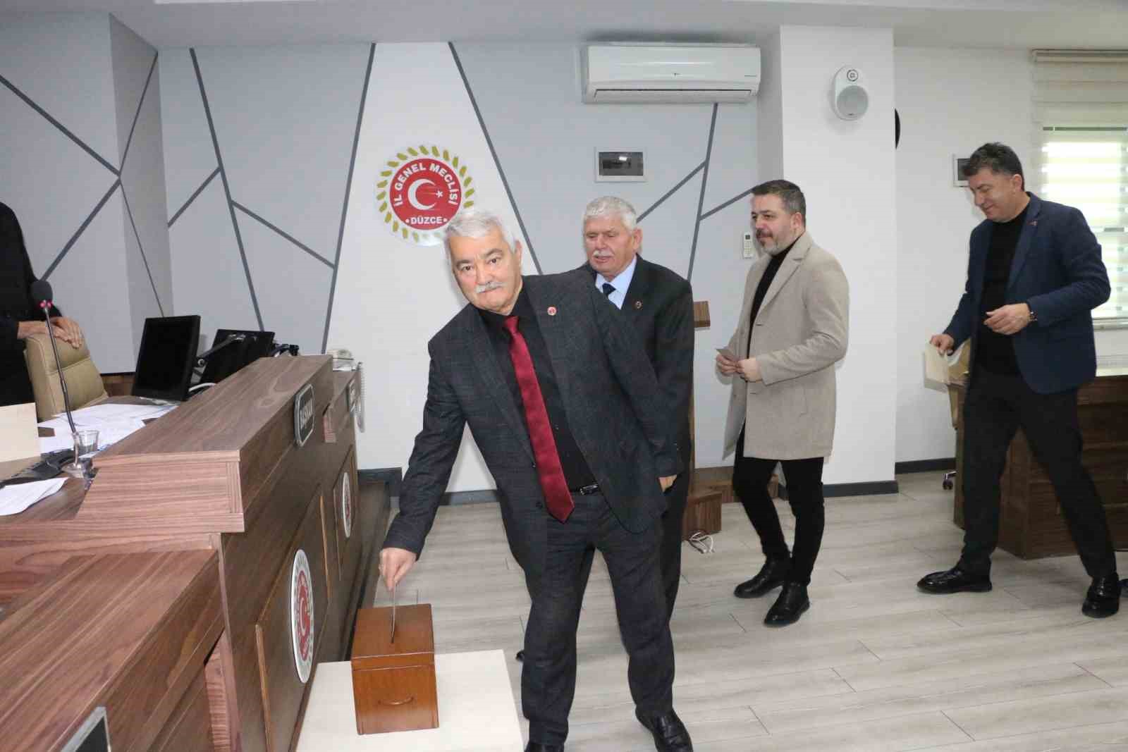 Düzce İGM üyeleri sandık başına gitti
