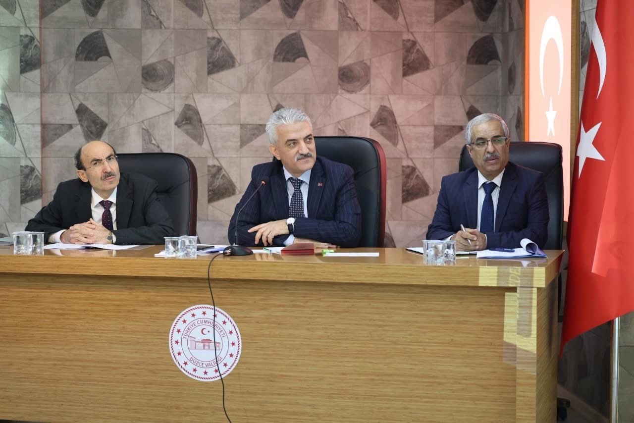 Düzce il koordinasyon kurulu toplandı
