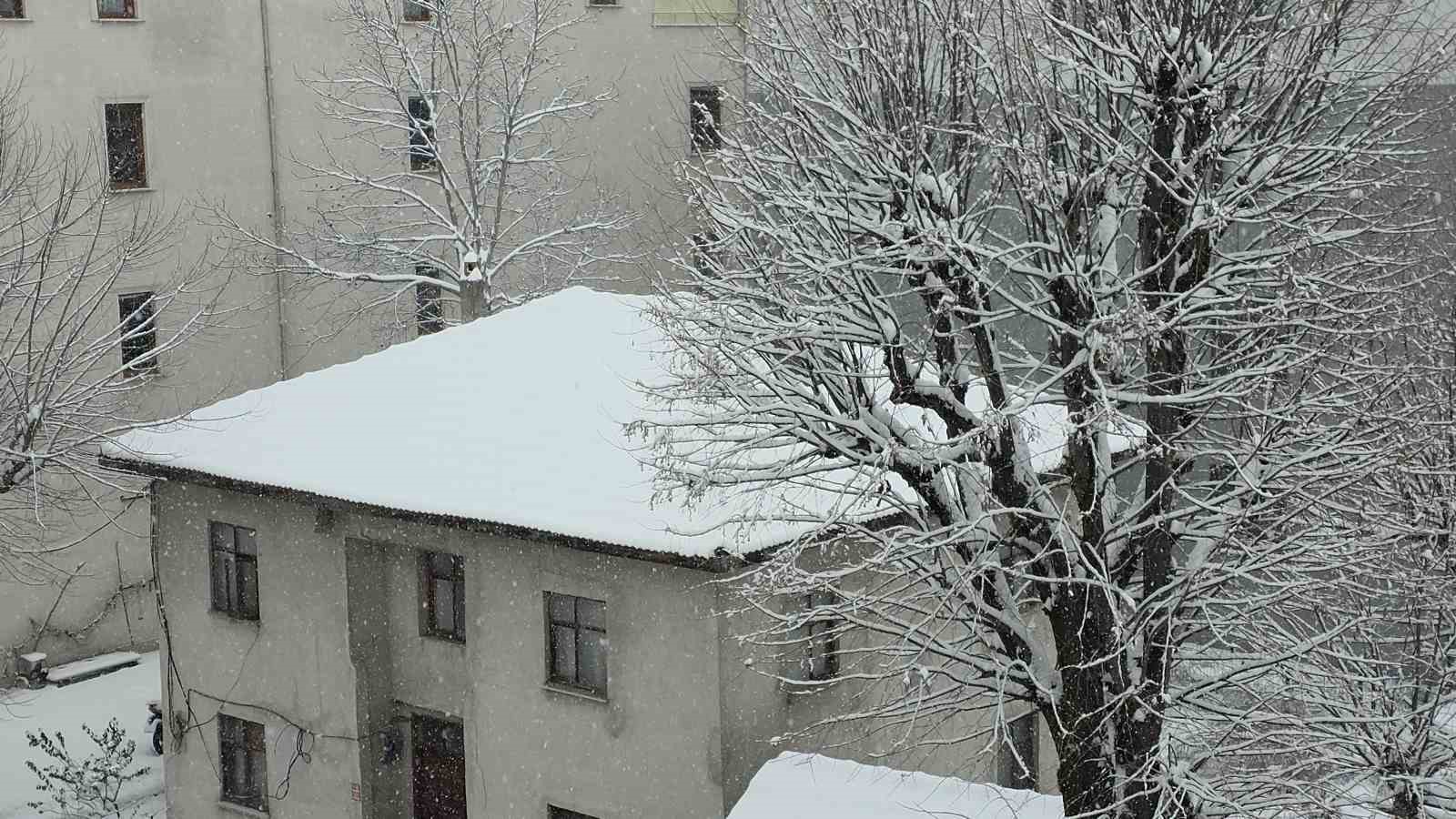 Düzce yeni yıla karla girdi
