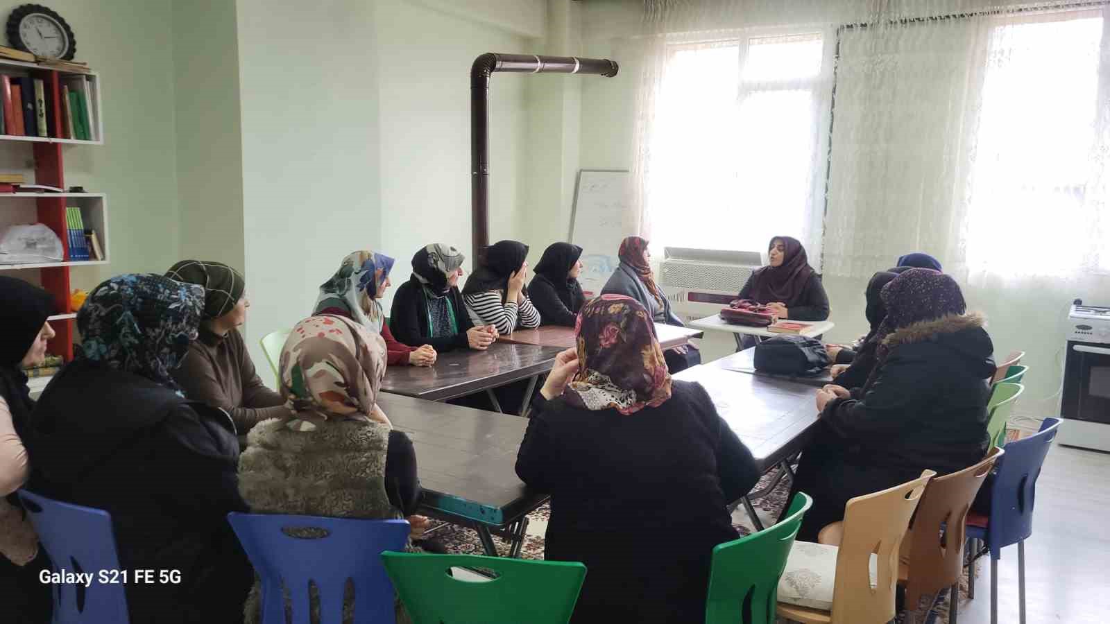 Düzce’de kadınlara özel sohbet
