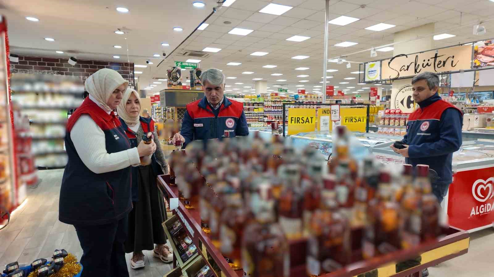 Düzce’de market ve gıda satış yerlerine şok baskınlar
