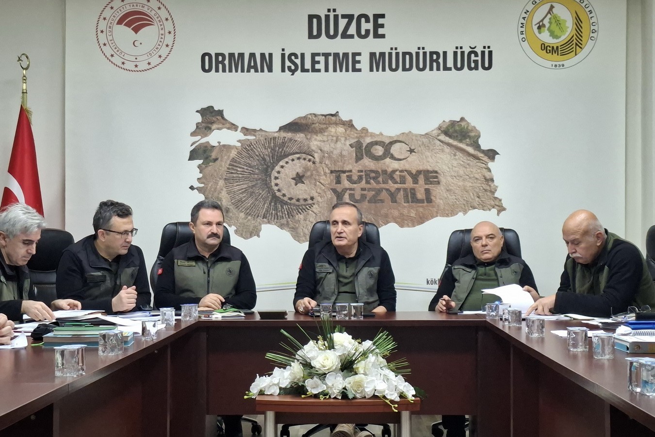 Düzce’de ormanlarla ilgili çalışmalar değerlendirildi
