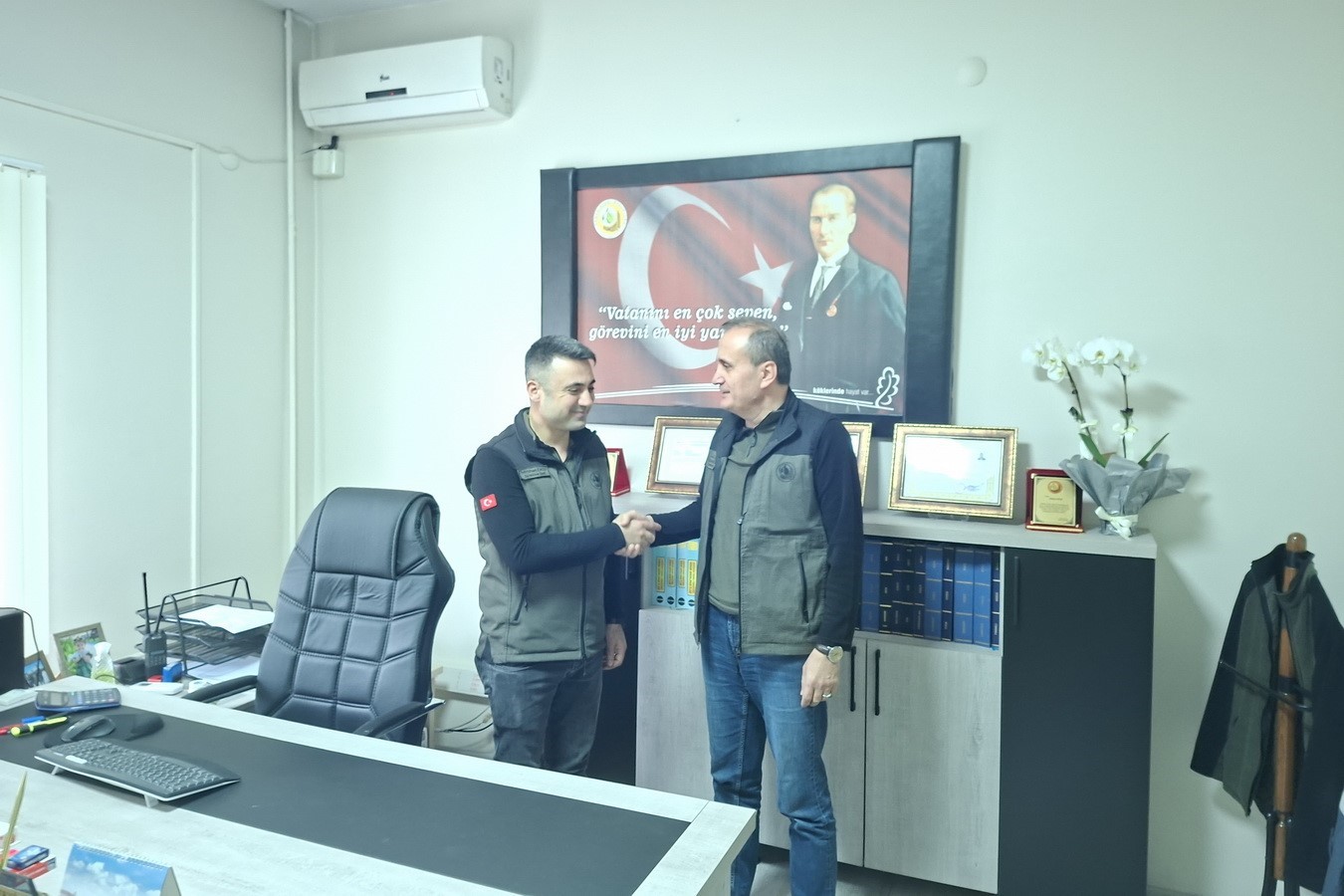 Düzce’de ormanlarla ilgili çalışmalar değerlendirildi
