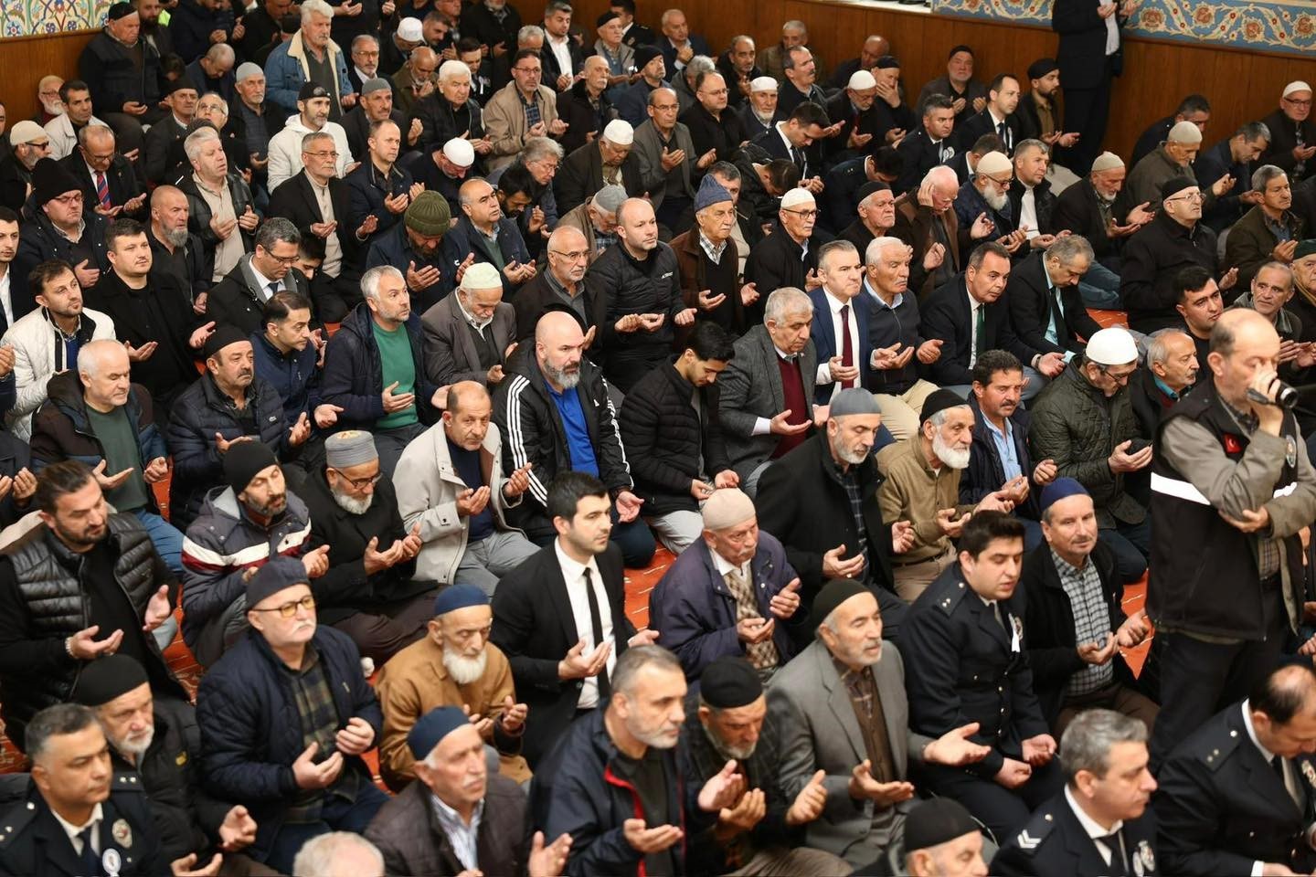 Düzce’de şehit polisler için mevlit okutuldu
