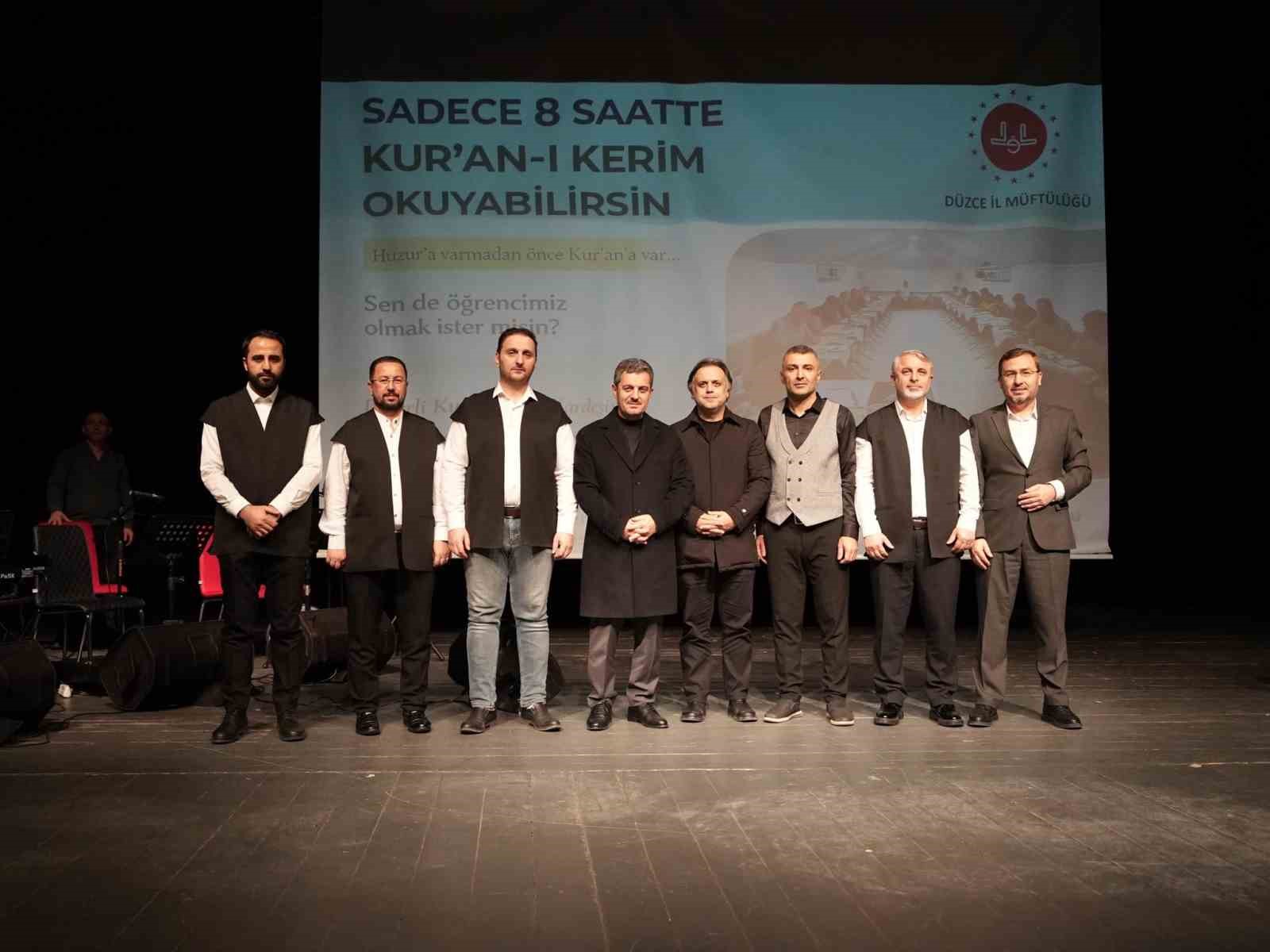 Düzce’de vatandaşları buluşturan anlamlı program
