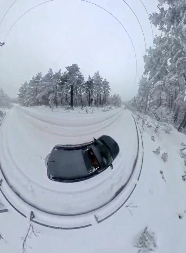 Düzceliler yaylada karın keyfini çıkardı
