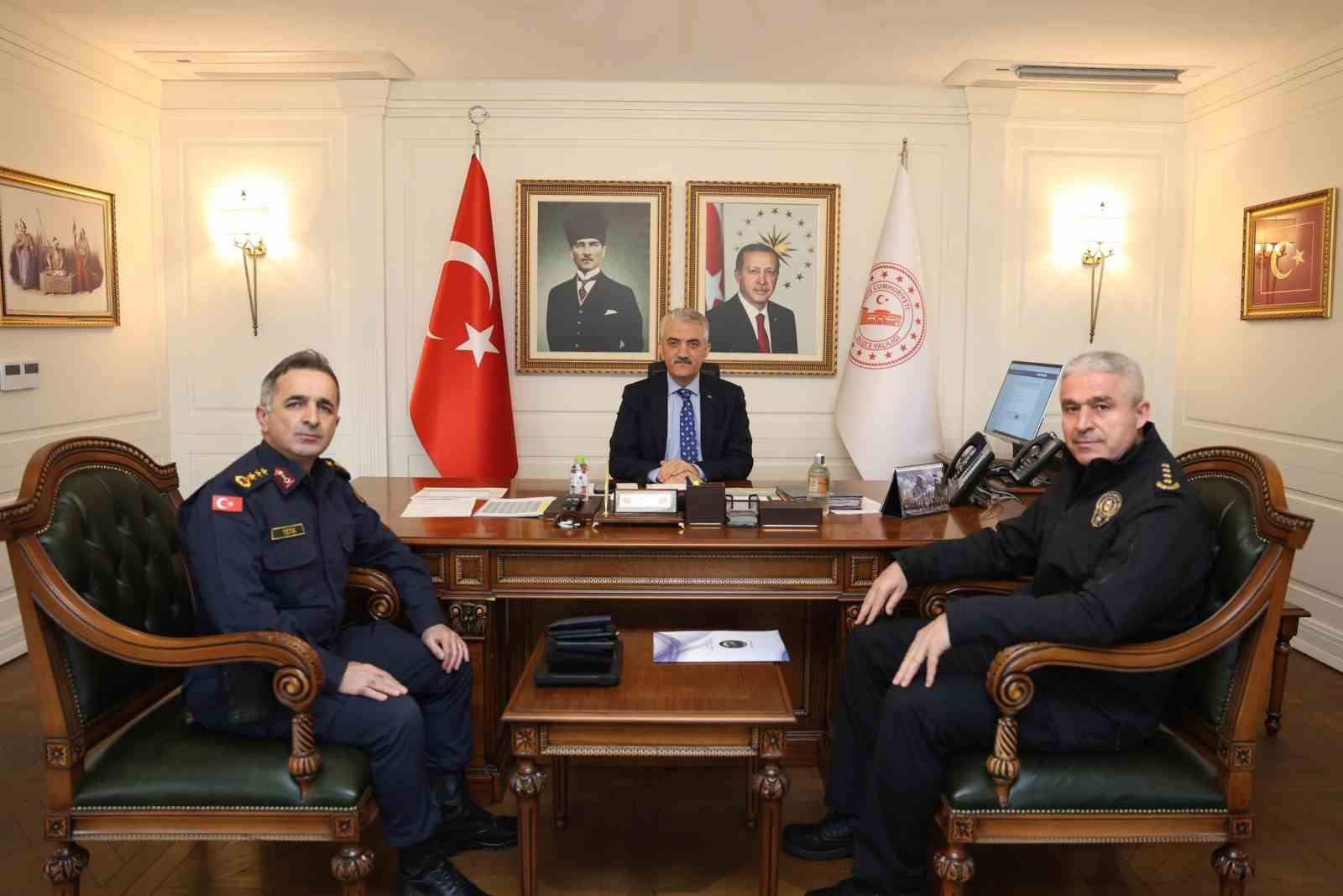 Düzce’nin güvenlik ve asayişi değerlendirildi
