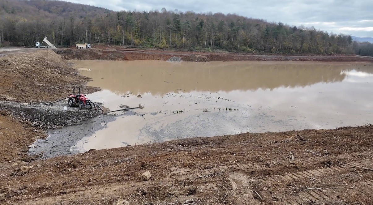 Düzce’nin ilk yapay gölü tamamlanıyor
Düzce’nin ilk yapay gölü tamamlanıyor