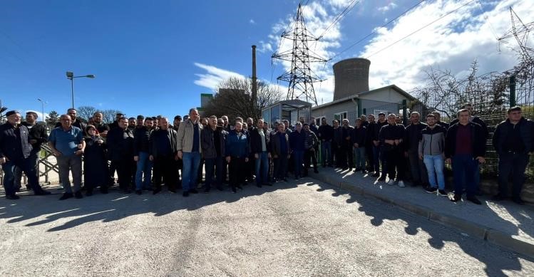 (Düzeltme) Kütahya Tunçbilek’te elektrik üretim işçileri eylemde
