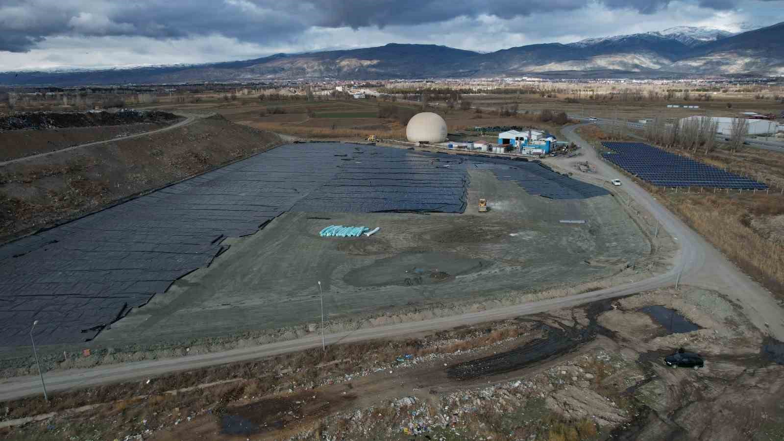 Düzenli Katı Atık Depolama Sahası’nın 4. kısmı tamamlandı
