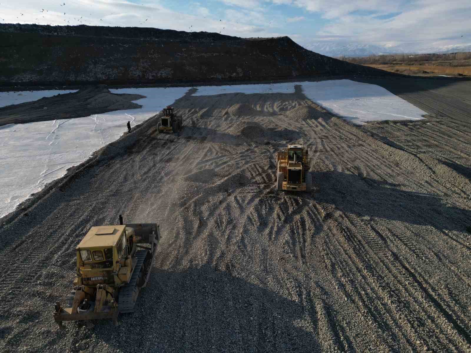 Düzenli Katı Atık Depolama Sahası’nın 4. kısmı tamamlandı
