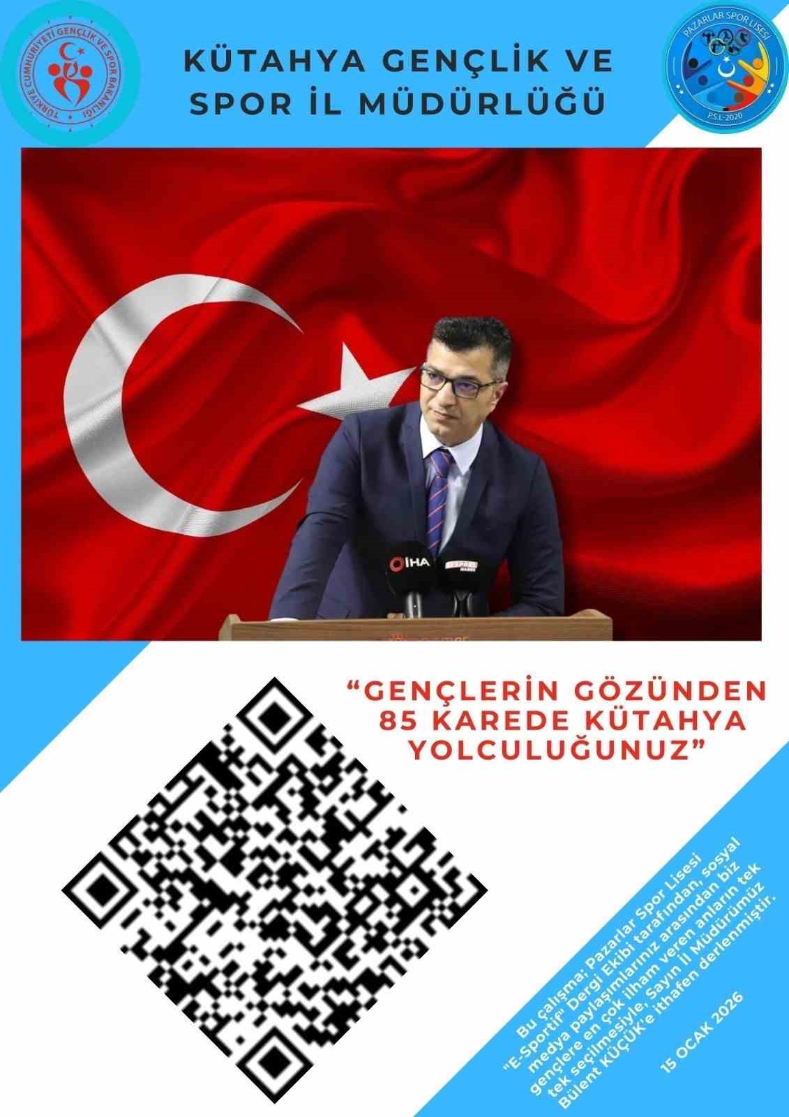 E-Sportif Dergisi sordu, Kütahya Gençlik ve Spor İl Müdürü Bülent Küçük yanıtladı
