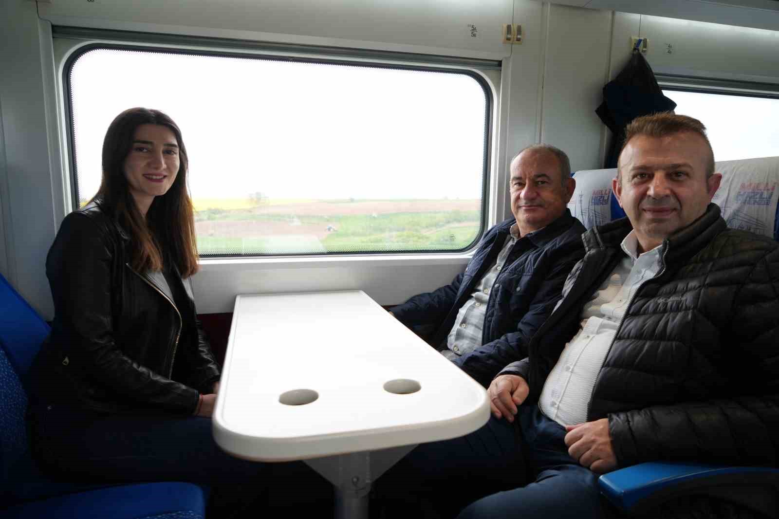 Edirne İstanbul’a komşu oluyor, Vali Sezer test sürüşüne katıldı
