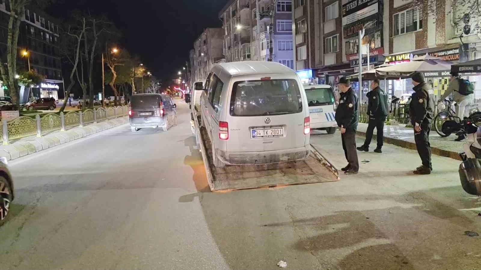 Edirne’de asayiş ve trafik uygulaması
