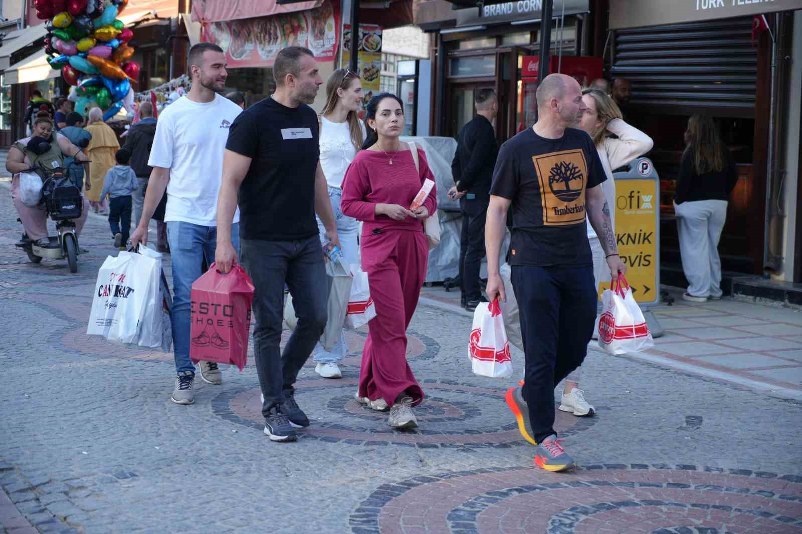 Edirne’de bahar yoğunluğu: Yerli ve yabancı turist akını
