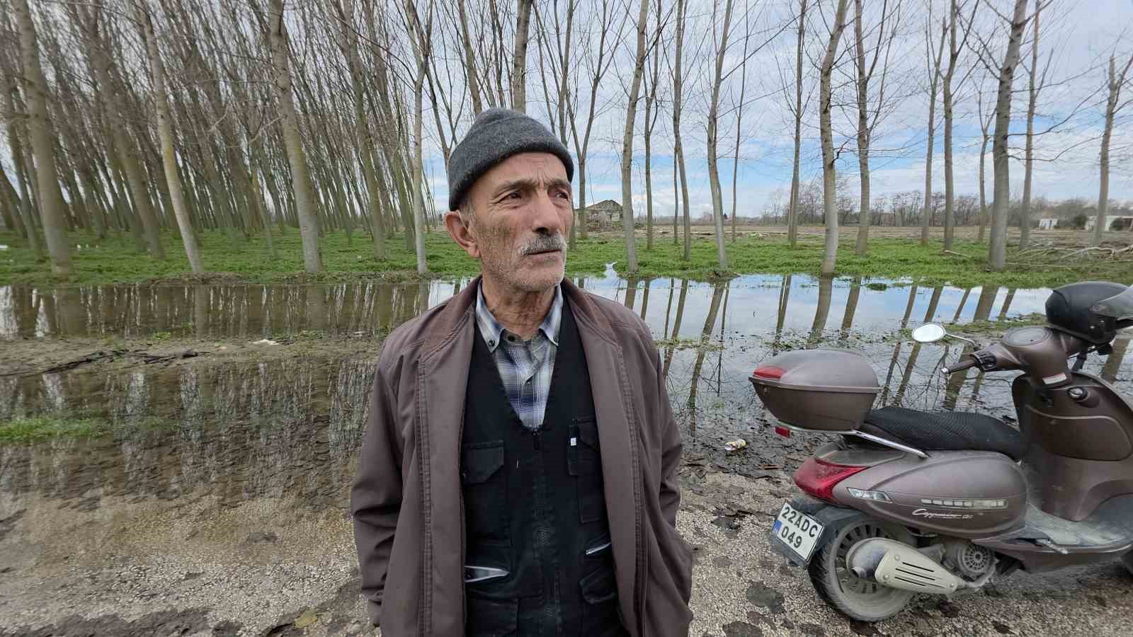 Edirne’de taşkın suları çekiliyor
