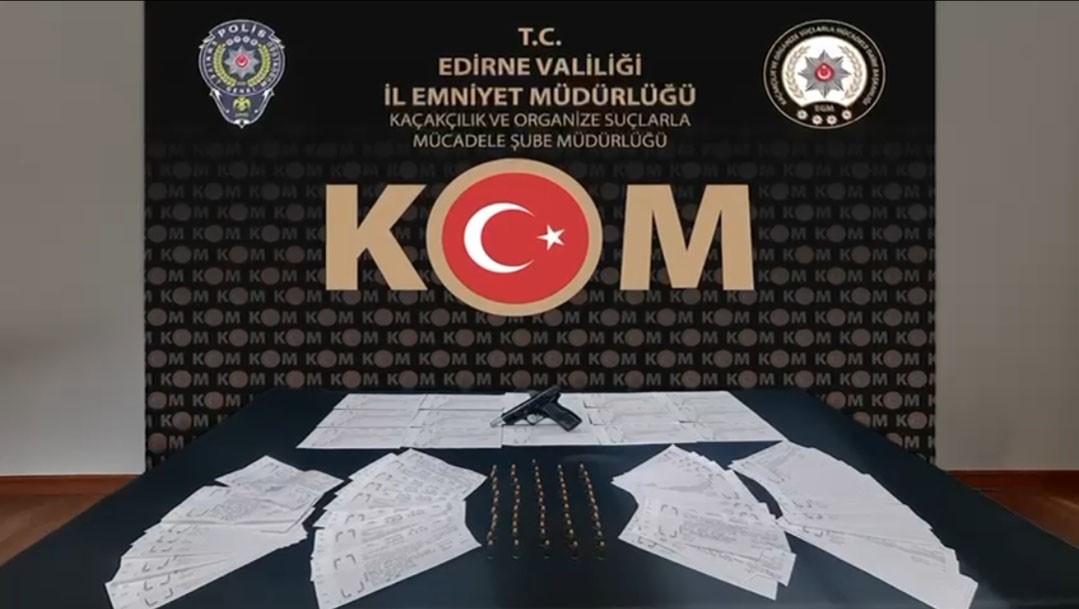 Edirne’de tefecilik operasyonu: 2 tutuklama
