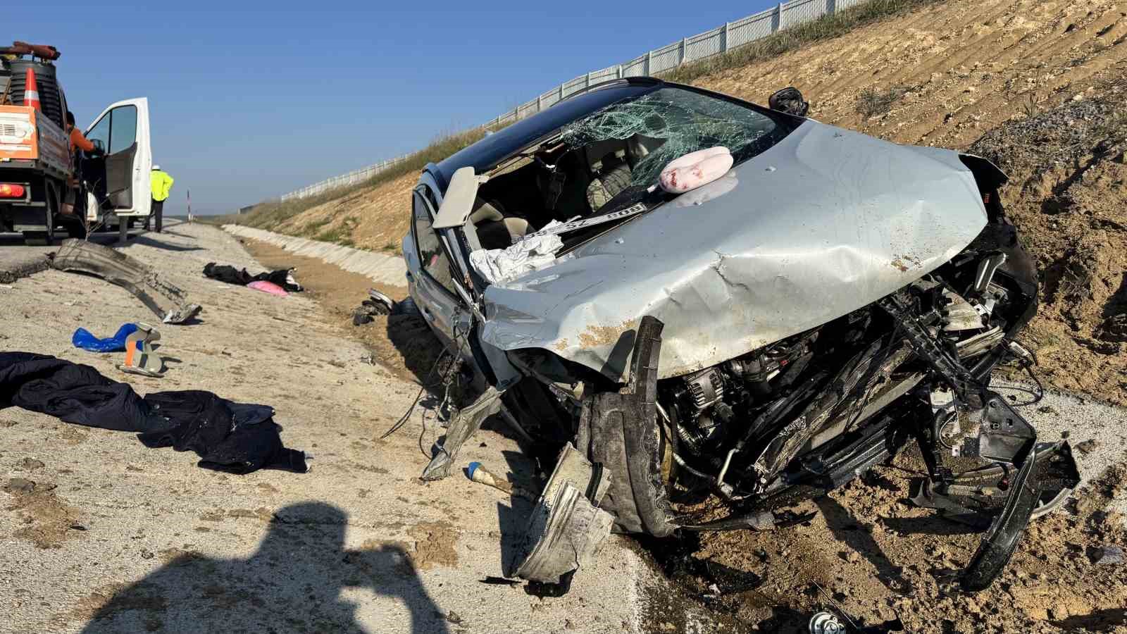 Edirne’de trafik kazası: 4 yaralı
