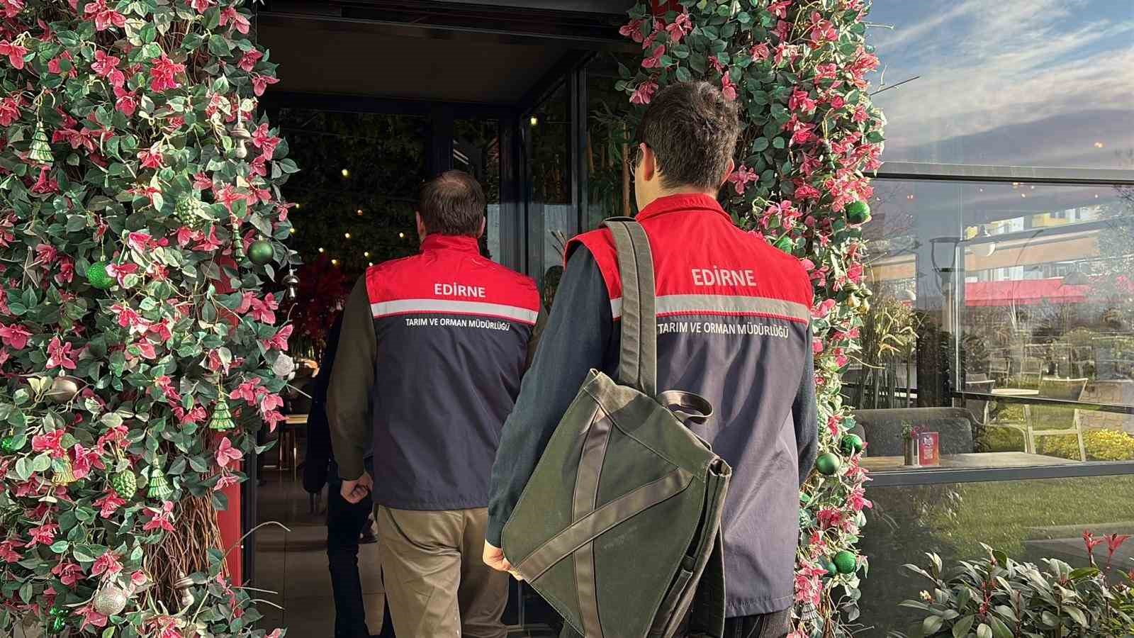 Edirne’de yapılan 8 bin gıda denetiminde 5 milyon lira ceza
