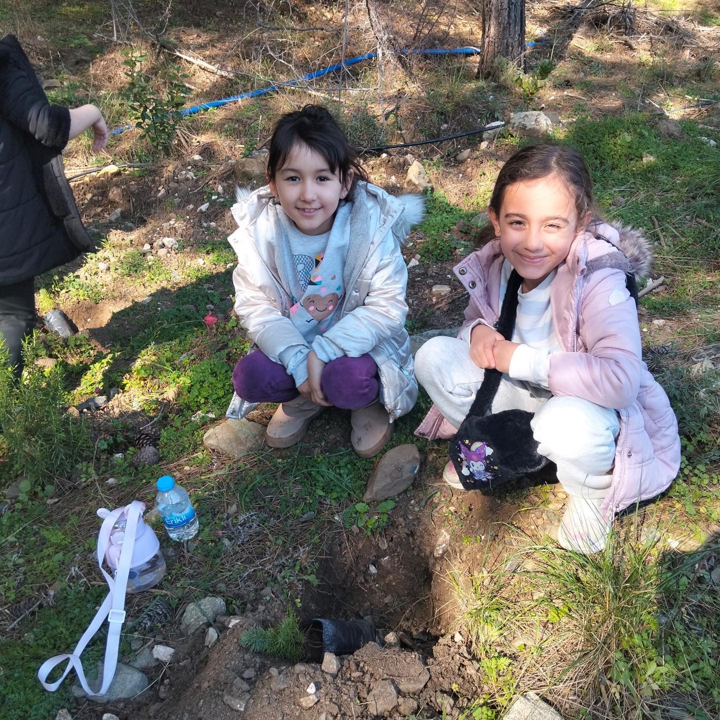 Edremitli öğrenciler Kazdağları Bal Ormanına fidan dikti

