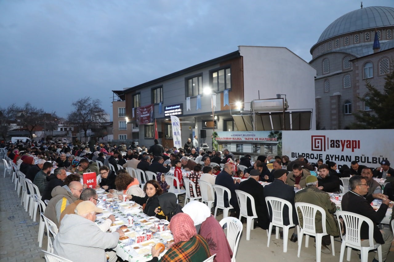 Edremit’te Abdulcebbar Bülbül Taziye Ve Kültür Evi hizmete girdi
