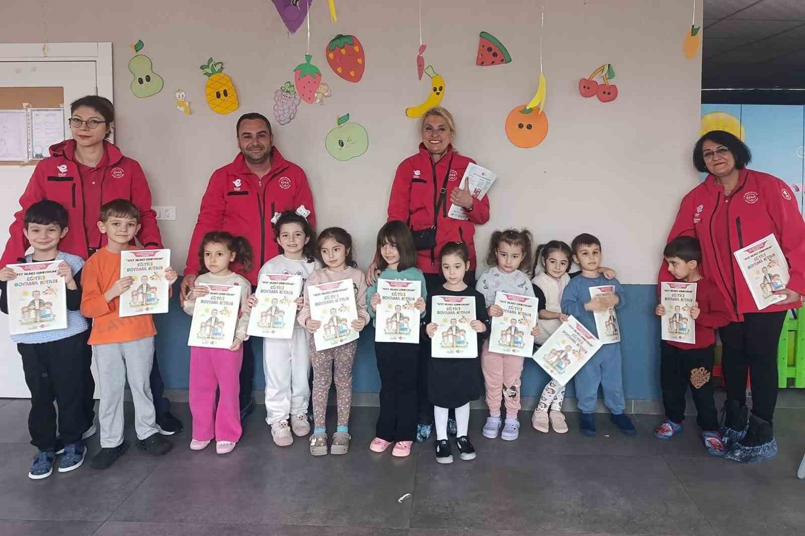 Efeler Belediyesi’nden miniklere afet bilinci eğitimi
