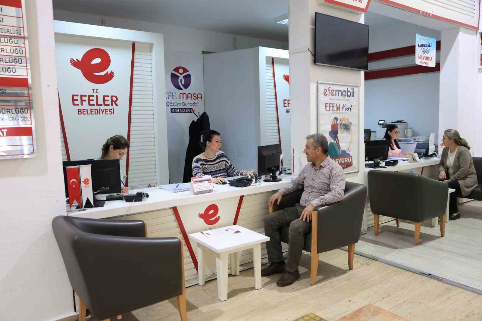 Efeler Belediyesi’ne iletilen taleplerin yüzde 98’i sonuçlandı
