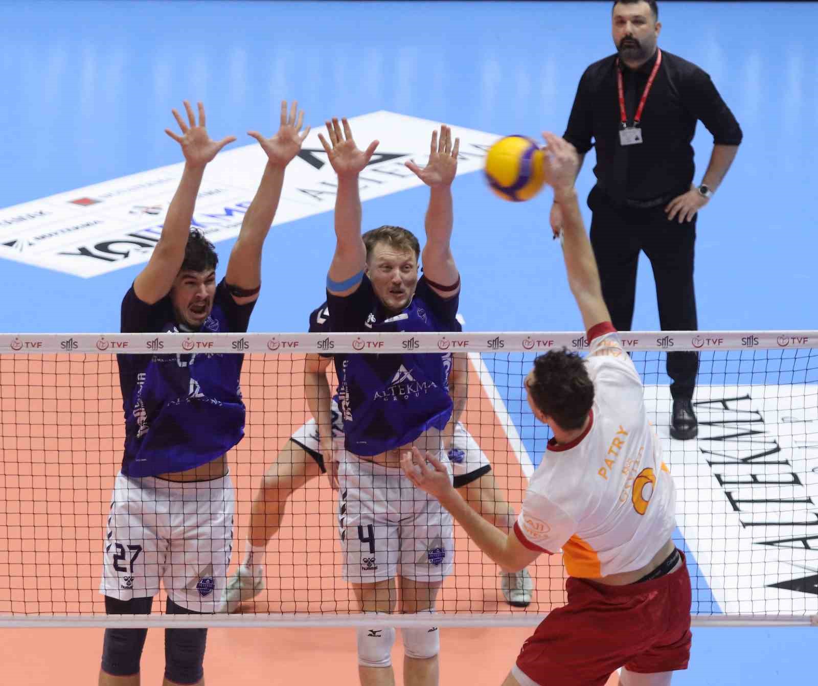 Efeler Ligi: Altekma: 1 -  Galatasaray: 3
