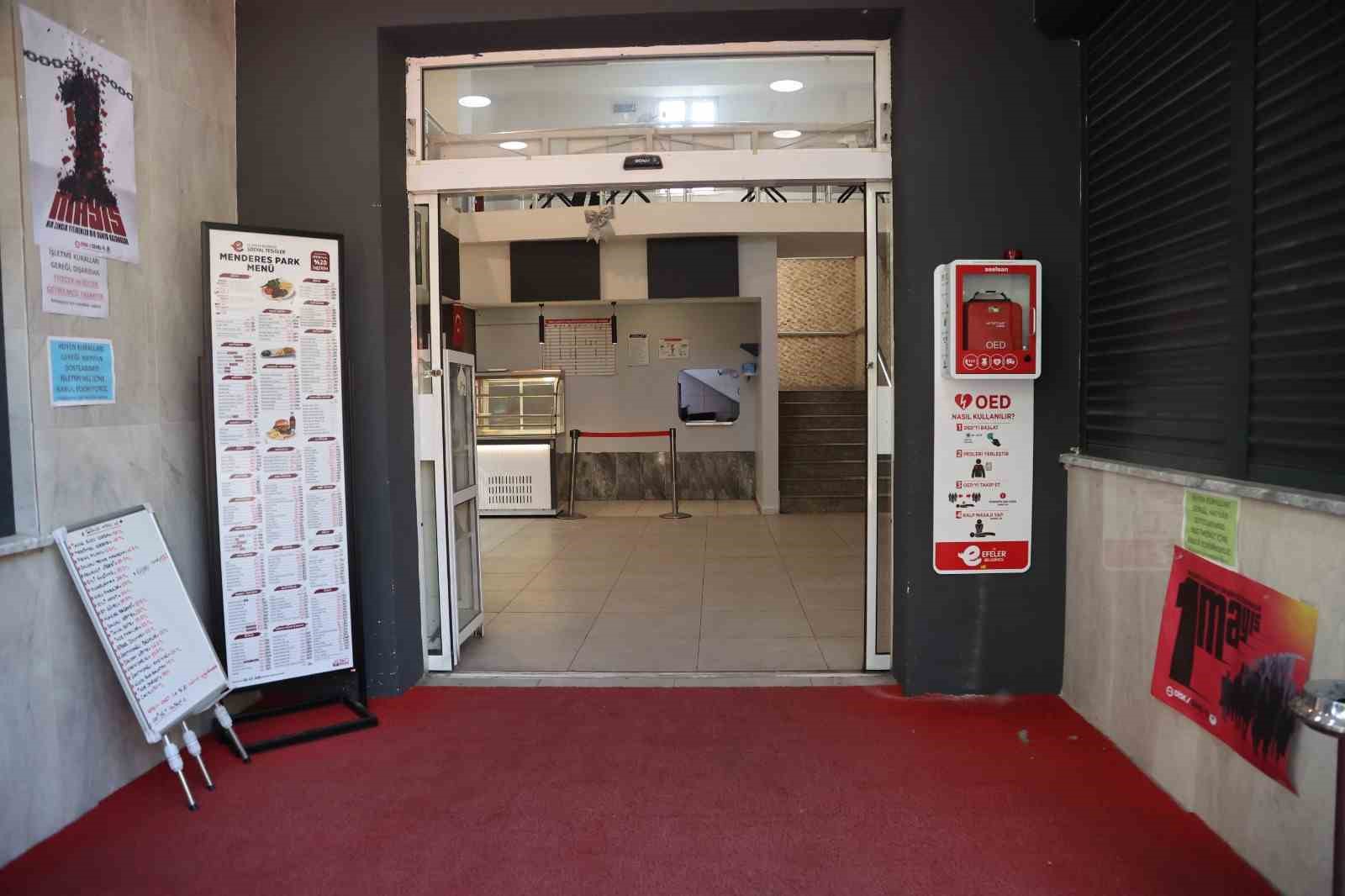 Efeler’de acil müdahale için OED cihazları devreye giriyor
