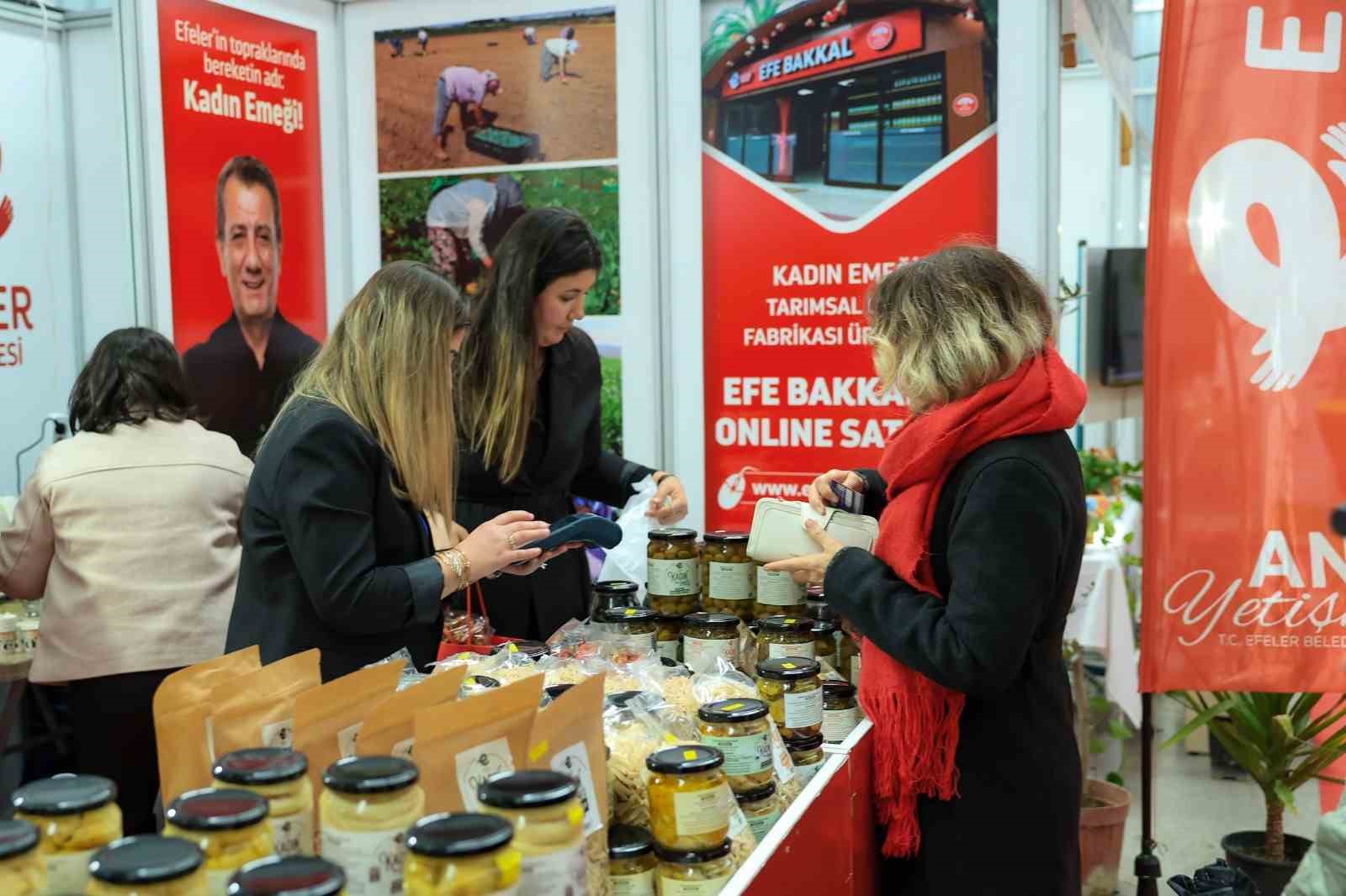Efeler’in ürünleri tarım fuarında

