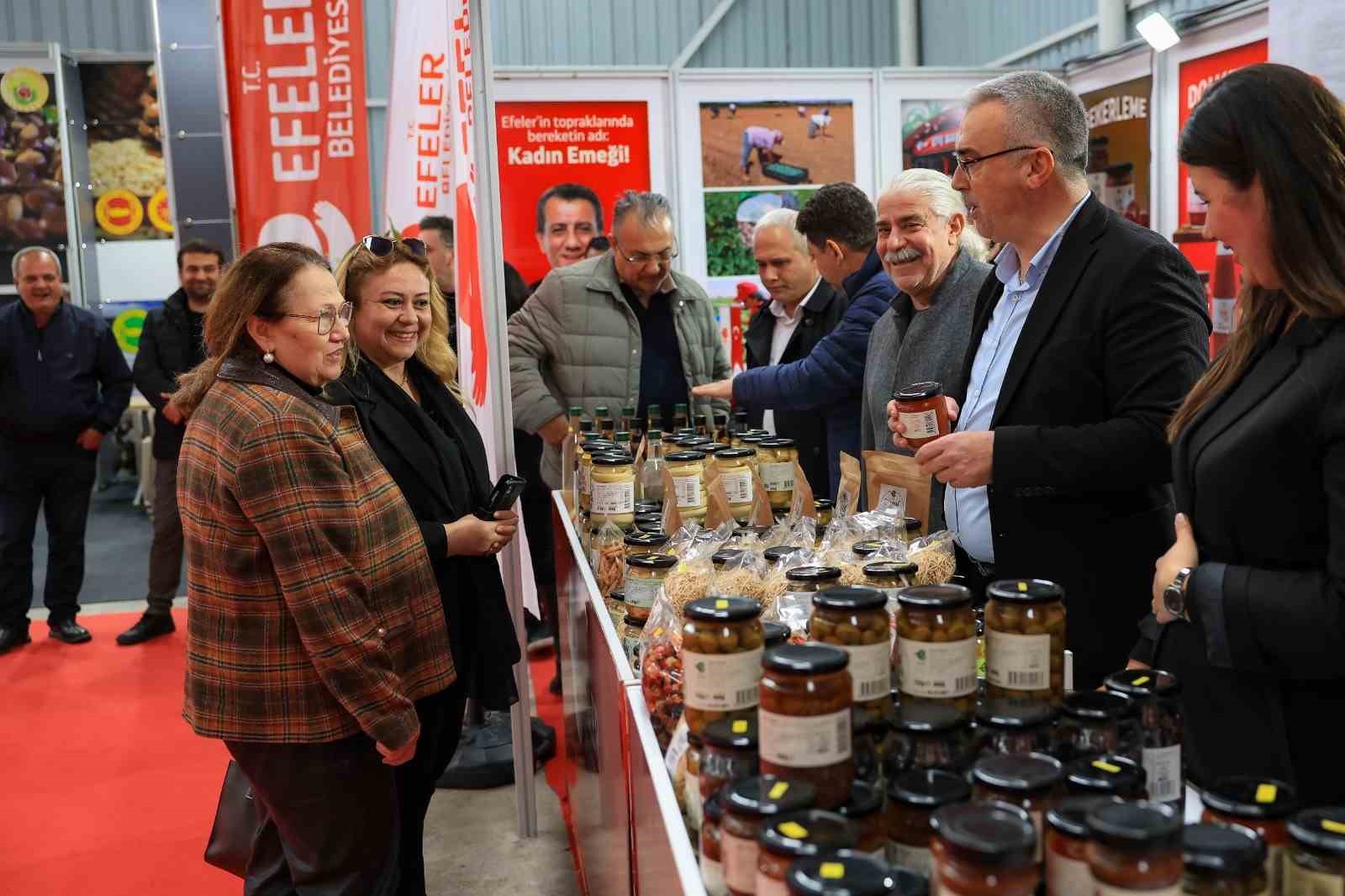 Efeler’in ürünleri tarım fuarında
