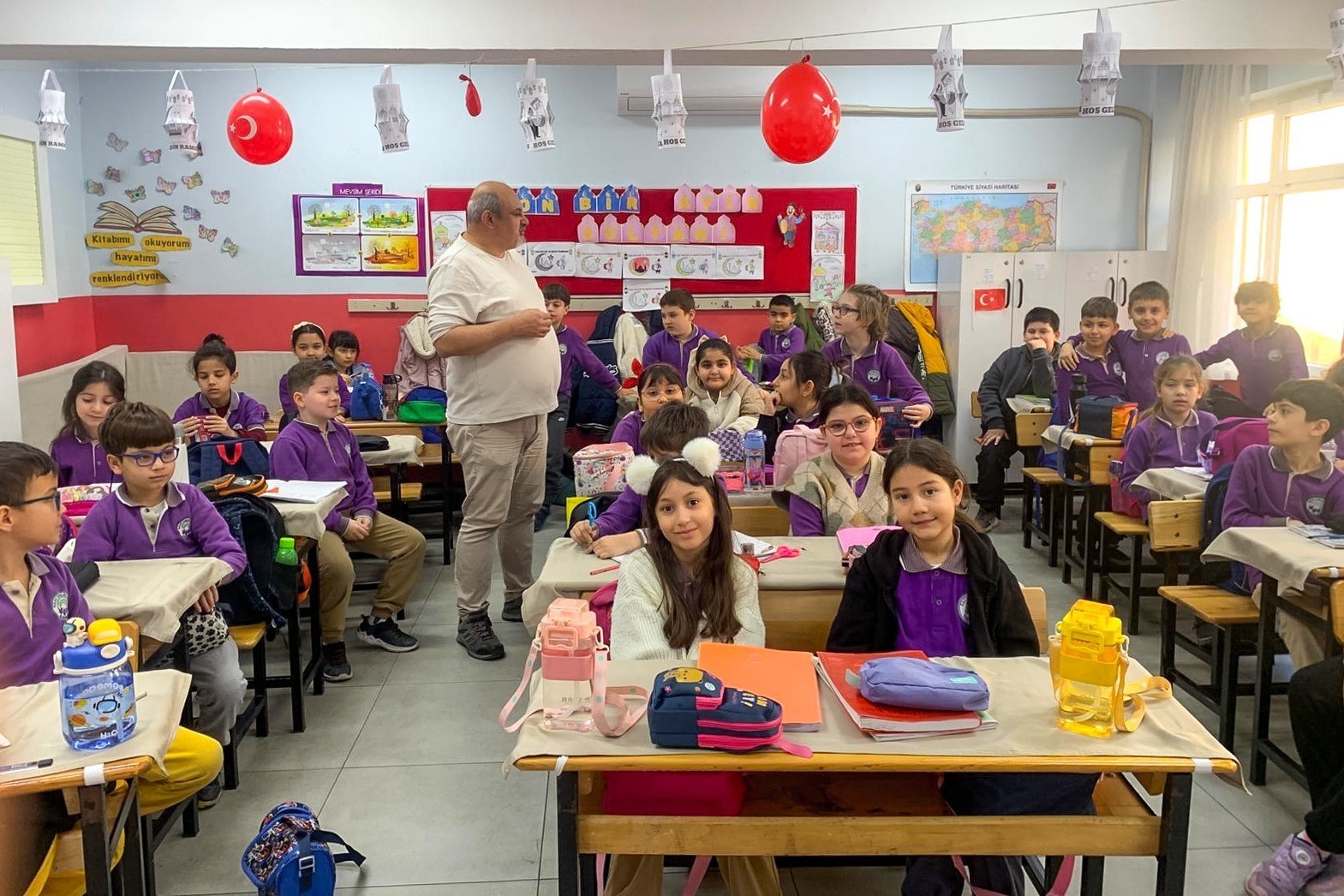 Efelerli çocuklara çevre bilinci anlatıldı
