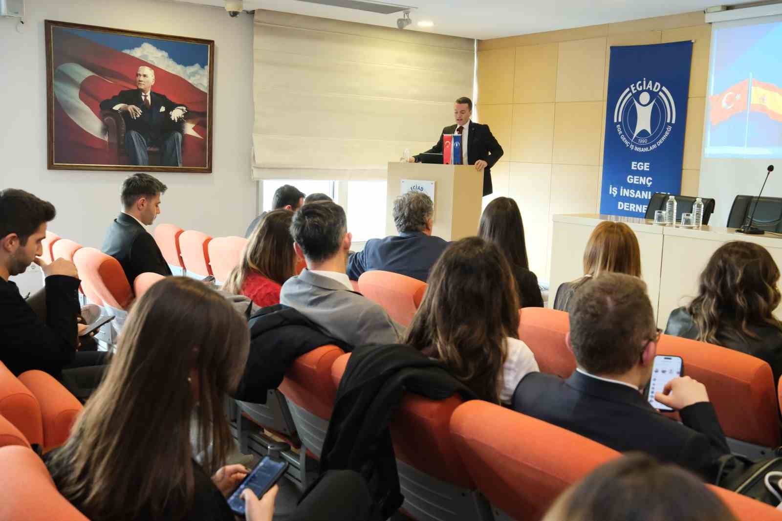 EGİAD üyeleri, İspanya pazarı ve iş birliği fırsatlarını değerlendirdi
