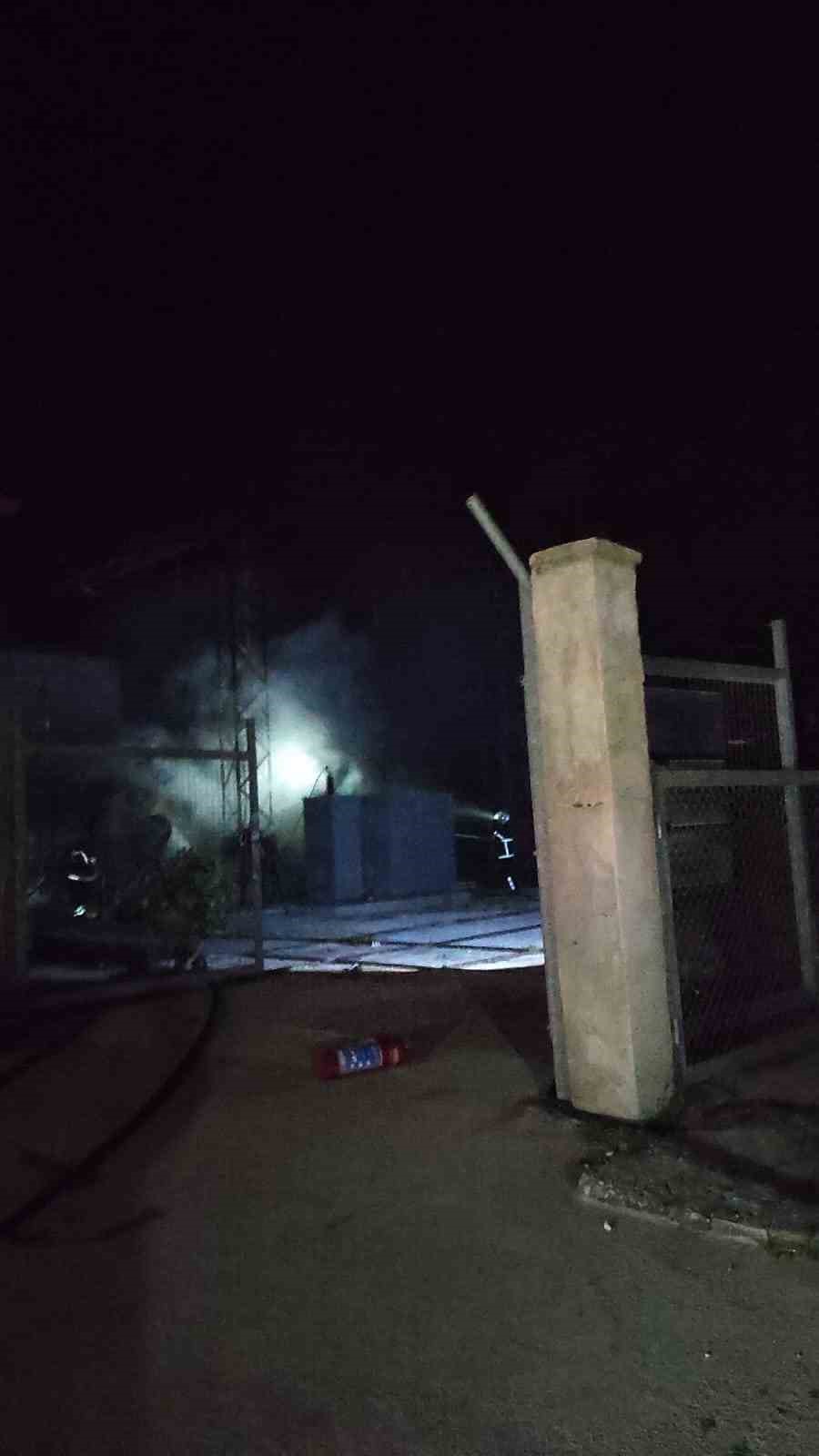 Eğirdir’de trafo yangını korkuttu
