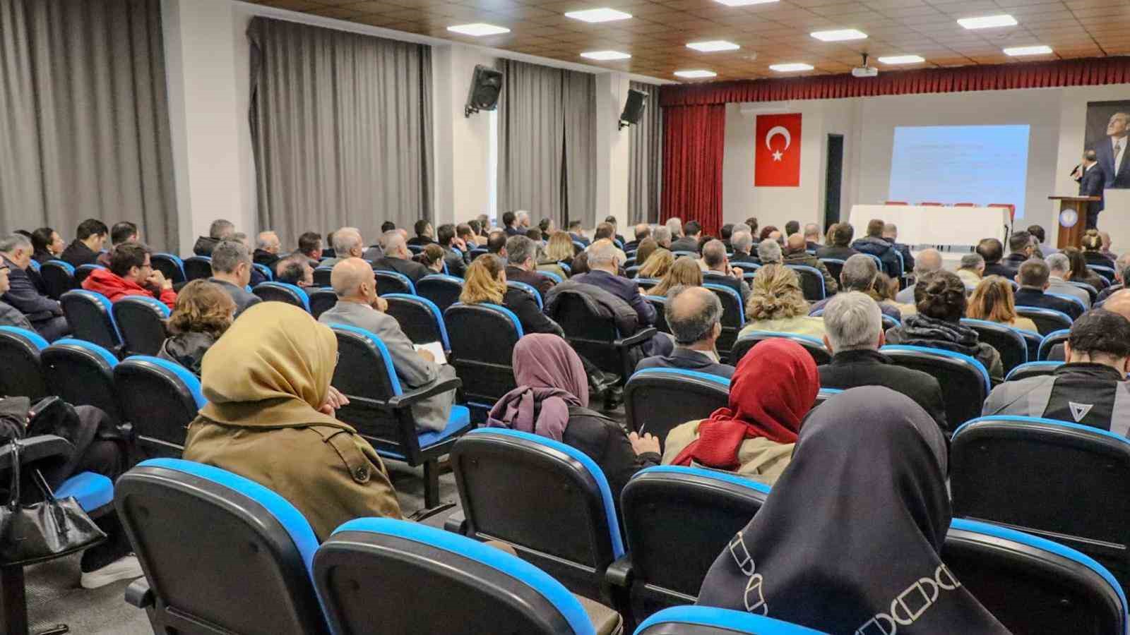 Eğitim ortamları ve okul güvenliği için toplanıldı
