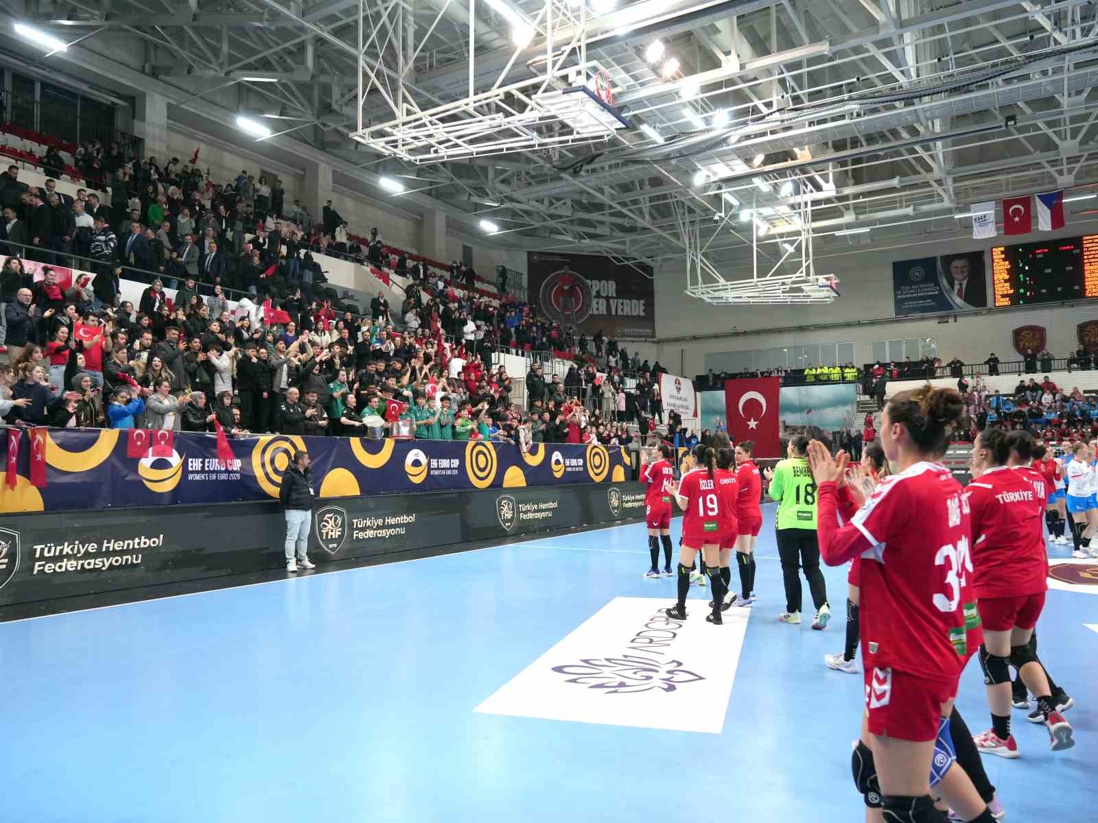 EHF EURO Cup: Türkiye: 26- Çekya: 34
