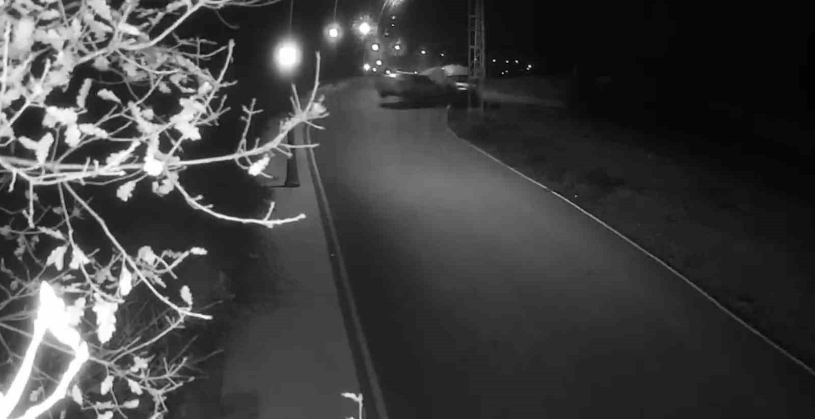 Ehliyetsiz sürücü kazaya karışmıştı anların kamera görüntüsü oraya çıktı
