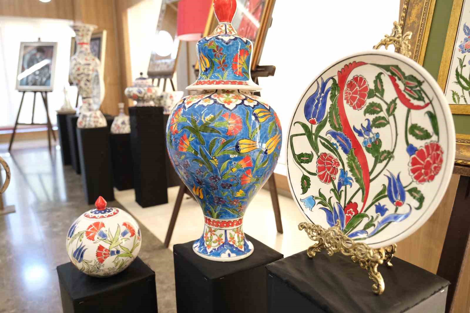 El emeği eserler "Sessiz Hikâyeler" Sergisi’nde sergilendi
