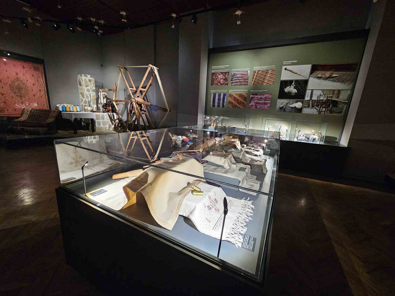 Elazığ Kent Müzesi’deki el işi ürünler geçmişe ışık tutuyor
